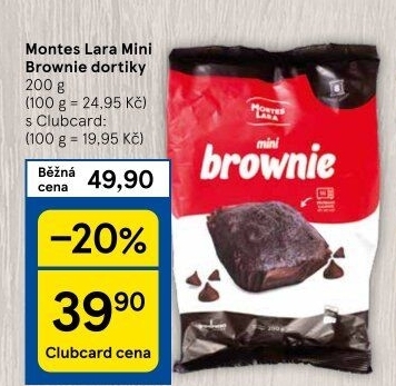 Brownie mini Montes Lara
