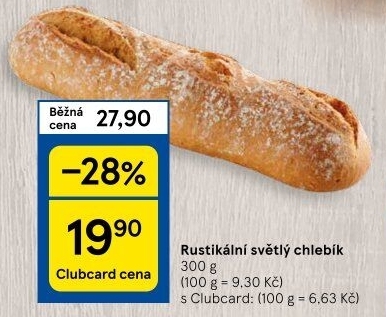 Chléb rustikální