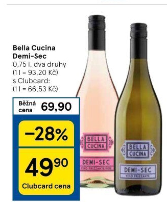 Frizzante Demi Sec Bella Cucina