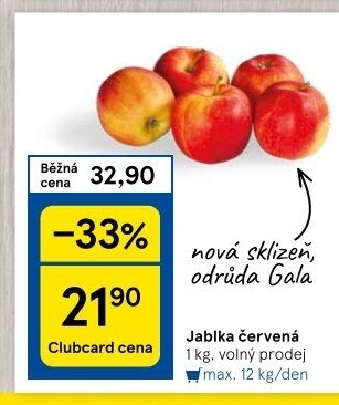 Jablka červená