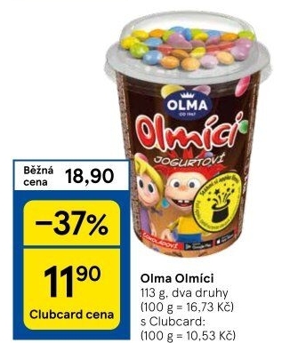 Jogurt Olmíci Olma