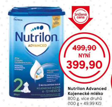Kojenecká výživa Nutrilon Advanced