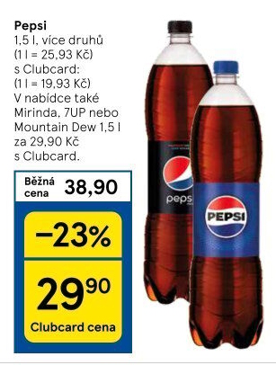 Limonáda Pepsi
