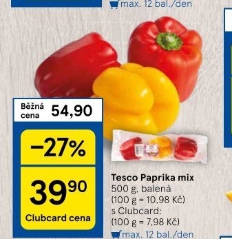 Paprika mix Tesco