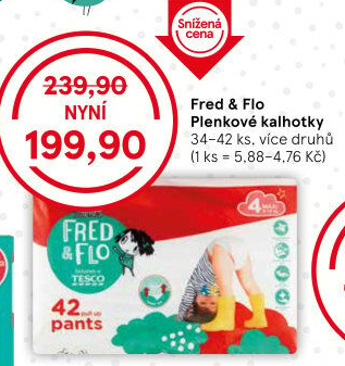 Pleny dětské Pants Fred&amp