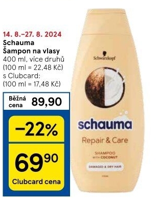 Šampon Schauma Schwarzkopf