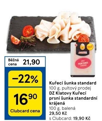 Šunka kuřecí standard