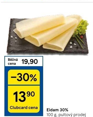 Sýr Eidam 30%