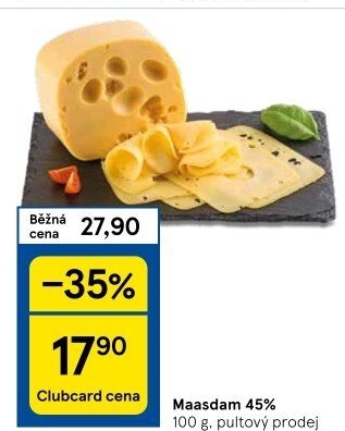Sýr Maasdamer 45%