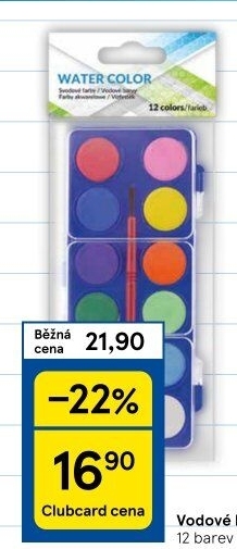 Vodové barvy