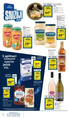 akční leták Tesco 21.8.2024-27.8.2024