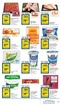 akční leták Tesco 21.8.2024-27.8.2024