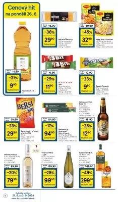 akční leták Tesco 21.8.2024-27.8.2024