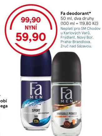 Deodoranty Fa