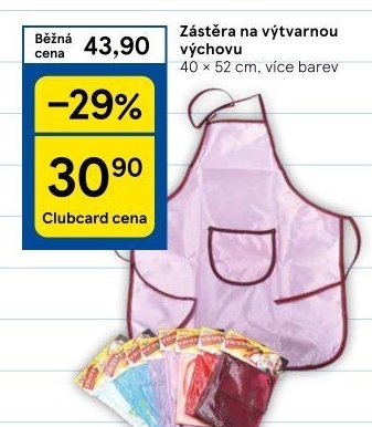 Dětská zástěra na malování