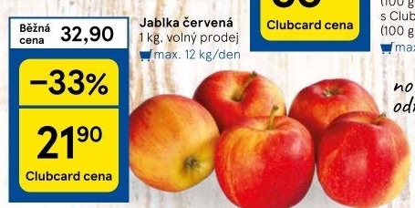 Jablka červená