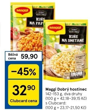 Jídla instantní Dobrý hostinec Maggi