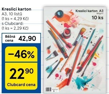Kreslicí karton A3