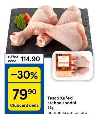Kuřecí stehna Tesco