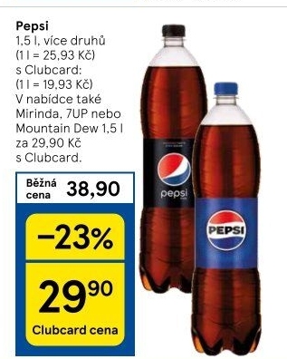 Limonáda Pepsi