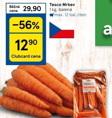 Mrkev Tesco