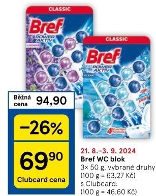 WC blok Bref