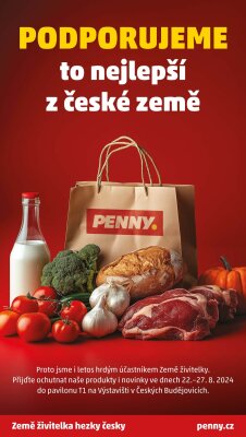 akční leták Penny Market 22.8.2024-28.8.2024