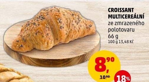 Croissant multicereální
