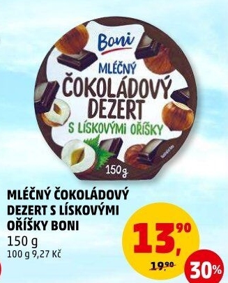 Dezert mléčný Boni