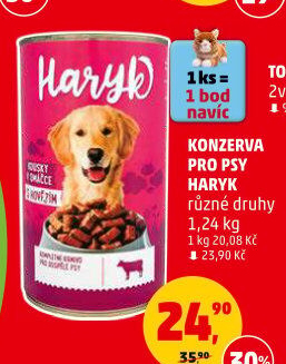 Konzerva pro psy Haryk - Penny Market akcniletaky.com
