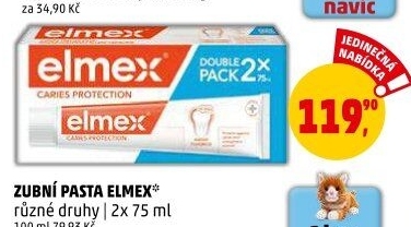 Pasty na zuby Elmex