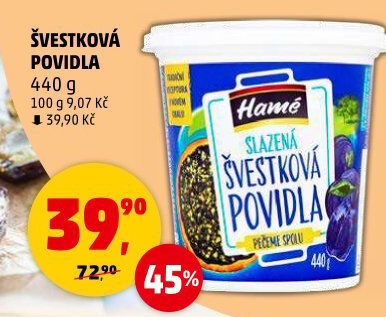 Povidla Hamé