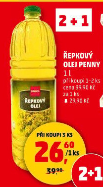 Řepkový olej Penny