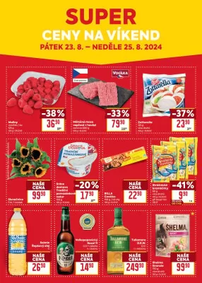 akční leták BILLA 21.8.2024-27.8.2024
