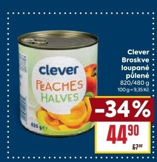Kompot broskve Clever