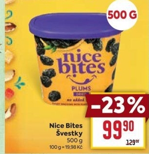 Švestky sušené Nice Bites