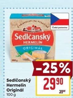 Sýr Hermelín Sedlčanský