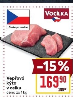 Vepřová kýta Vocílka