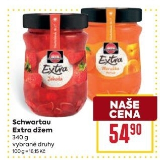 Džem výběrový Extra Schwartau