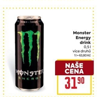 Energetický nápoj Monster Energy