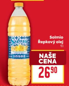 Řepkový olej Solmio