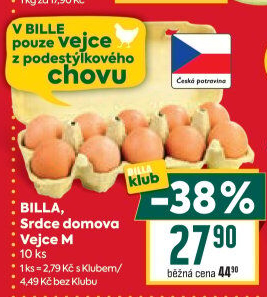 Vejce z podestýlky M Srdce Domova