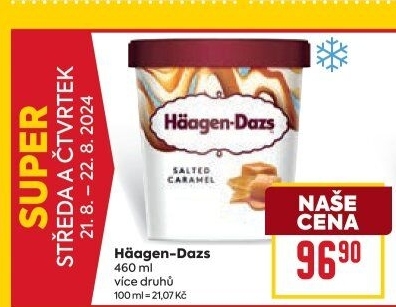 Zmrzlina v kelímku Häagen-Dazs