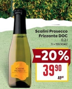 Prosecco Frizzante D.O.C. Scalini