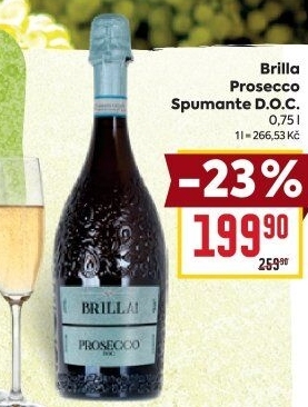 Prosecco Spumante DOC Brilla