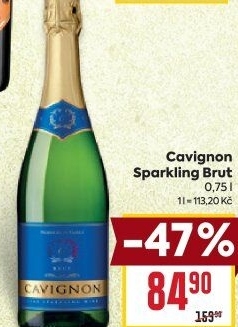 Sekt Brut Cavignon Sparkling