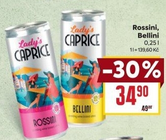 Šumivé víno Rossini Lady’s Caprice