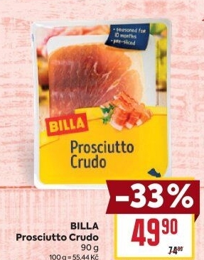 Šunka Prosciutto Crudo Billa