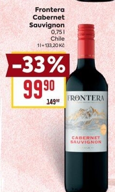 Víno Cabernet Sauvignon Frontera