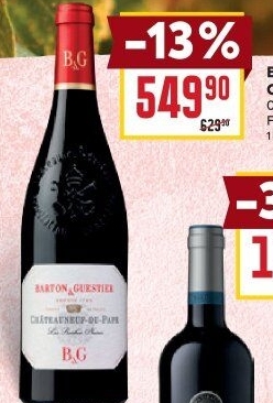 Víno Châteauneuf Du Pape B&amp